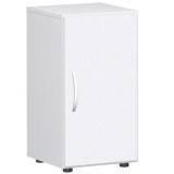 Fl�gelt�renschrank 2 Ordnerh�hen LIFE | 40 cm breit | Weiss