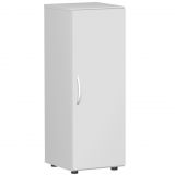 Fl�gelt�renschrank 3 Ordnerh�hen LIFE | 40 cm breit | Hellgrau