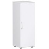 Fl�gelt�renschrank 3 Ordnerh�hen LIFE | 40 cm breit | Weiss