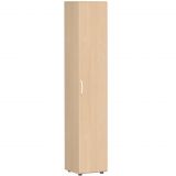 Fl�gelt�renschrank 6 Ordnerh�hen LIFE | 40 cm breit | Buche Natur