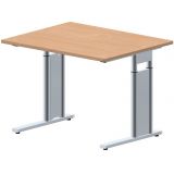 Schreibtisch STYLE | 100 x 80 cm | Buche Natur