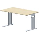 Schreibtisch STYLE | 140 x 80 cm | Ahorn hell