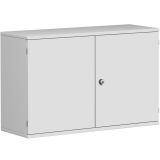 Fl�gelt�renschrank 2 OH STYLE | 120 cm breit | Korpus Hellgrau | Front Hellgrau