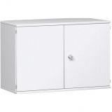 Fl�gelt�renschrank 2 OH STYLE | 120 cm breit | Korpus Wei� | Front Wei�