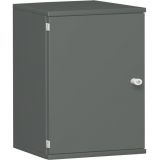 Flügeltürenschrank 2 OH STYLE | 40 cm breit | Korpus Graphit | Front Graphit