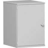Fl�gelt�renschrank 2 OH STYLE | 60 cm breit | Korpus Hellgrau | Front Hellgrau
