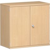 Fl�gelt�renschrank 2 OH STYLE | 80 cm breit | Korpus Buche Natur | Front Buche Natur