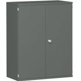 Fl�gelt�renschrank 3 OH STYLE | 100 cm breit | Korpus Graphit | Front Graphit