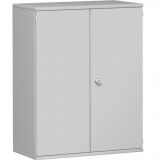Fl�gelt�renschrank 3 OH STYLE | 100 cm breit | Korpus Hellgrau | Front Hellgrau