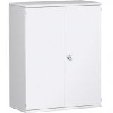 Fl�gelt�renschrank 3 OH STYLE | 100 cm breit | Korpus Wei� | Front Wei�