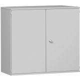 Flügeltürenschrank 3 OH STYLE | 120 cm breit | Korpus Hellgrau | Front Hellgrau