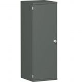 Fl�gelt�renschrank 3 OH STYLE | 40 cm breit | Korpus Graphit | Front Graphit