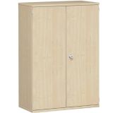 Fl�gelt�renschrank 4 OH STYLE | 100 cm breit | Korpus Ahorn hell | Front Ahorn hell