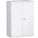 Fl�gelt�renschrank 4 OH STYLE | 100 cm breit | Korpus Weiss | Front Weiss 