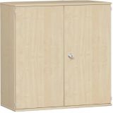 Flügeltürenschrank 4 OH STYLE | 120 cm breit | Korpus Ahorn hell | Front Ahorn hell