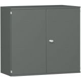 Fl�gelt�renschrank 4 OH STYLE | 120 cm breit | Korpus Graphit | Front Graphit