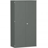 Flügeltürenschrank 5 OH STYLE | 100 cm breit | Korpus Graphit | Front Graphit