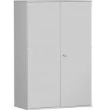 Flügeltürenschrank 5 OH STYLE | 120 cm breit | Korpus Hellgrau | Front Hellgrau