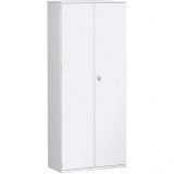 Fl�gelt�renschrank 6 OH STYLE | 100 cm breit | Korpus Wei� | Front Wei�