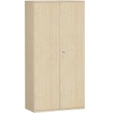 Flügeltürenschrank 6 OH STYLE | 120 cm breit | Korpus Ahorn hell | Front Ahorn hell