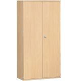 Flügeltürenschrank 6 OH STYLE | 120 cm breit | Korpus Buche Natur | Front Buche Natur