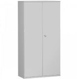 Flügeltürenschrank 6 OH STYLE | 120 cm breit | Korpus Hellgrau | Front Hellgrau