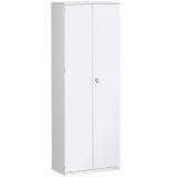 Fl�gelt�renschrank 6 OH STYLE | 80 cm breit | Korpus Wei� | Front Wei�