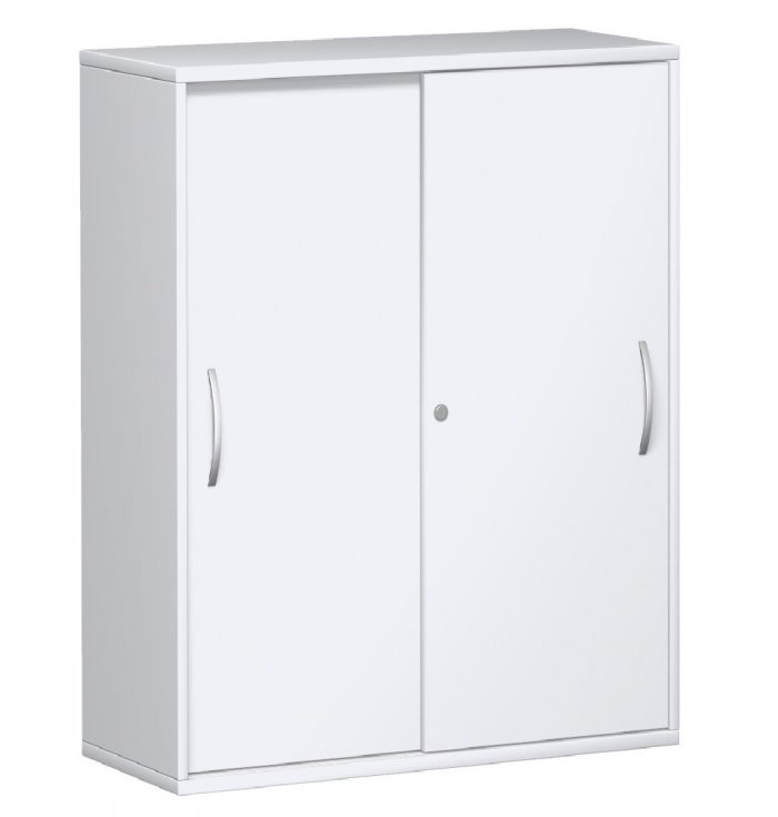 Schiebetürenschrank 4 Ordnerhöhen STYLE | Breite 100 cm
