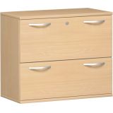 H�ngeregisterschrank 2 Ordnerh�hen STYLE | 100 cm breit | Dekor Buche Natur