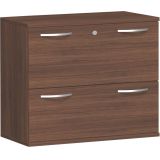 H�ngeregisterschrank 2 Ordnerh�hen STYLE | 100 cm breit | Dekor Nussbaum
