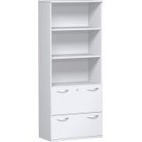 H�ngeregisterschrank 5 Ordnerh�hen STYLE | 80 cm breit | Dekor Wei�