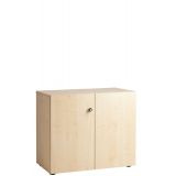 Fl�gelt�renschrank COMFORT 2 Ordnerh�hen | Breite 80 cm | Ahorn