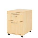 Rollcontainer SMART | mit H�ngergisterauszug | Ahorn 