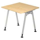 Schreibtisch ALPHA | 80 x 80 cm | Ahorn