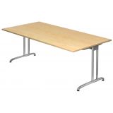 Schreibtisch BETA | 200 x 100 cm | Ahorn