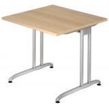 Schreibtisch BETA | 80 x 80 cm | Eiche