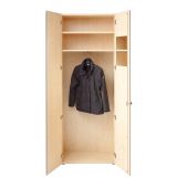 Garderobenschrank 6 OH COMFORT | 80 cm breit | Korpus Ahorn | Front Ahorn