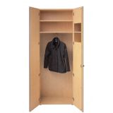 Garderobenschrank 6 OH COMFORT | 80 cm breit | Korpus Buche | Front Buche