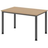 Schreibtisch HERA graphit | 120 x 80 cm | Eiche