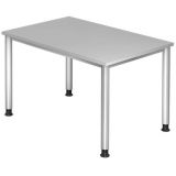 Schreibtisch HERA silver | 120 x 80 cm | Lichtgrau