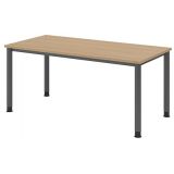 Schreibtisch HERA graphit | 160 x 80 cm | Eiche
