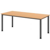 Schreibtisch HERA graphit | 180 x 80 cm | Buche