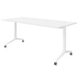 Klapptisch YPSILON | 180 x 80 cm | Weiß classic/Weiß