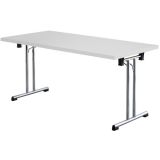 Klapptisch classic FOLD | 160 x 80 cm | Lichtgrau