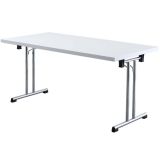 Klapptisch classic FOLD | 160 x 80 cm | Weiß classic