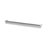 Kabelwanne silber @classic | f�r Schreibtischbreite 160 cm