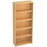 Aktenregal 5 Ordnerhöhen LIGHT | 80 cm breit | Buche