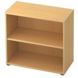 Regal 2 Ordnerhöhen COMFORT | 80 cm breit | Buche