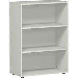 Regal 3 Ordnerh�hen LIFE | 80 cm breit | Hellgrau