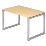 Schreibtisch RESTART | Gestell silber | 120 x 80 cm | Ahorn
